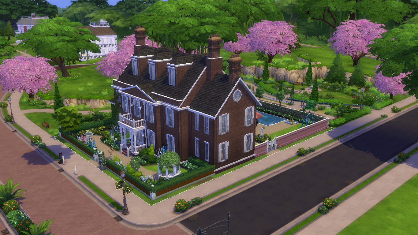 British Family Manor by Dixie Nourmous at Mod The Sims 4 » Sims 4 Updates