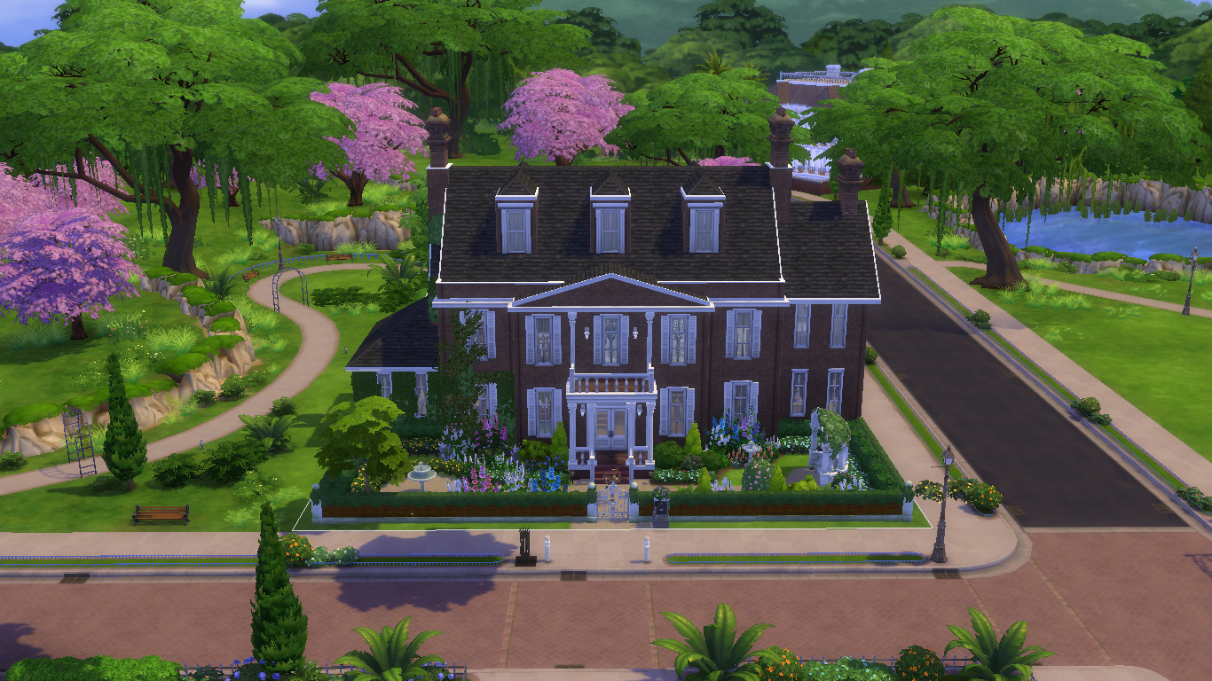 British Family Manor by Dixie Nourmous at Mod The Sims 4 » Sims 4 Updates