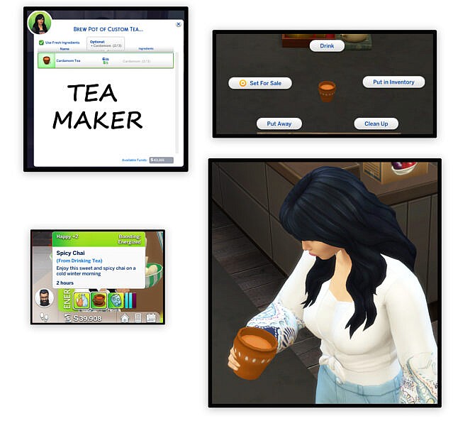 Sims 4 CARDAMOM TEA at Icemunmun