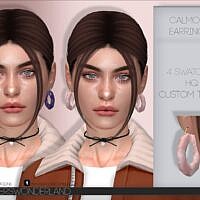 Calmone Sims 4 Earrings