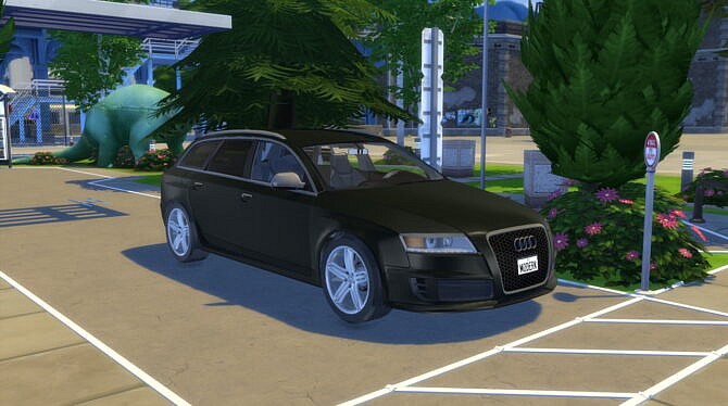 Sims 4 2008 Audi RS6 Avant at Modern Crafter CC
