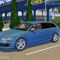 Car Sims 4 2008 Audi Rs6 Avant