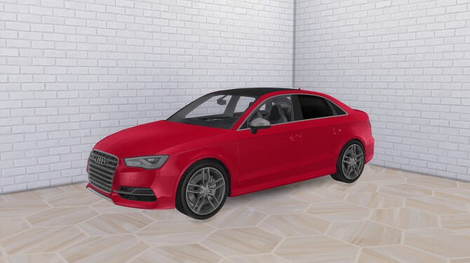 Sims 4 2016 Audi S3 at Modern Crafter CC
