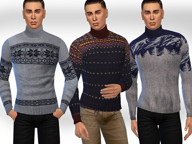 Sims 4 Casual Pullovers M by Saliwa at TSR