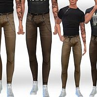 Chain Sims 4 Pants Male