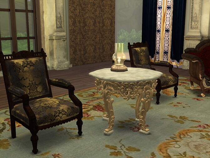 Sims 4 Sofa, Chair, Commode & Clock at Anna Quinn Stories