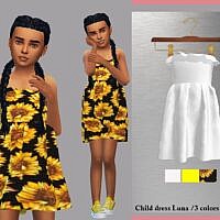 Child Dress Sims 4 Luna