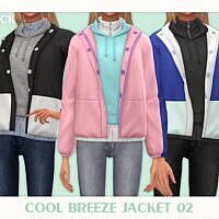 Cool Breeze Sims 4 Jacket 02