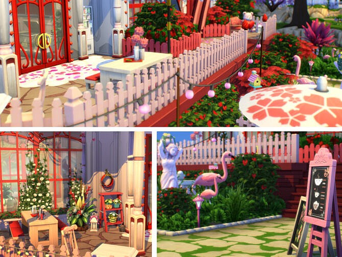 Sims 4 Cupids Cupcakes by VirtualFairytales at TSR