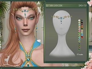 Dsf Sims 4 Tiara Elves Cisne