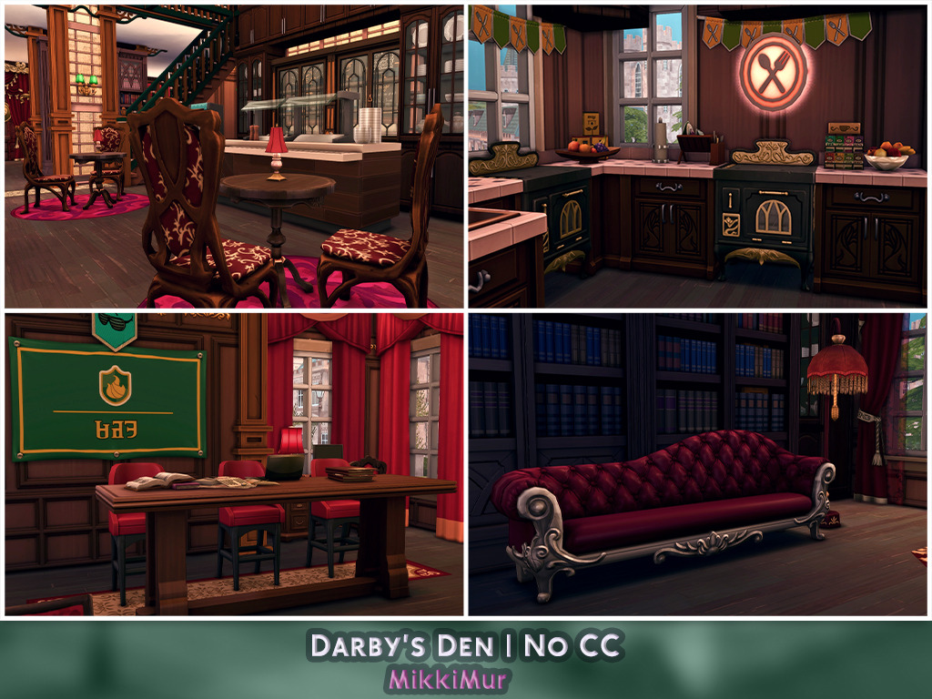 Darby’s Den at MikkiMur » Sims 4 Updates