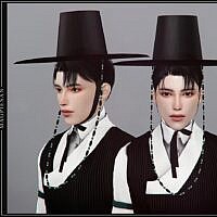 Doryeong Gat Sims 4 Set Hat