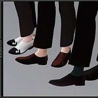 Doryeong Sims 4 Shoes Males