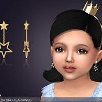 Drop Sims 4 Earrings For Toddlers Andromeda