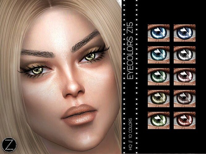 Eyecolors Sims 4 Z15