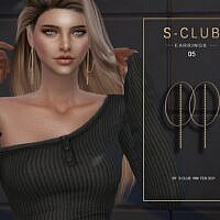 Earrings Sims 4 202105