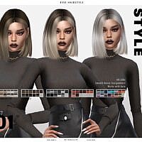 Evie Sims 4 Hairstyle Leahlillith