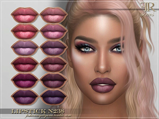 Sims 4 FRS Lipstick N238 at TSR