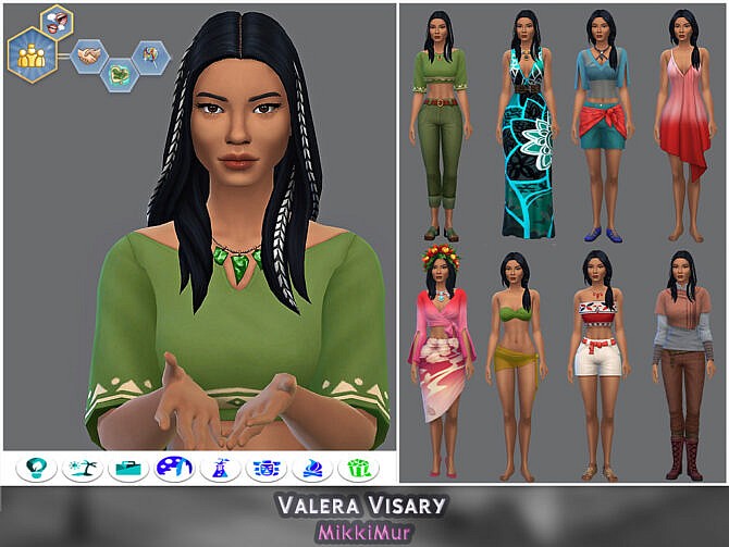 Sims 4 Female Townies for Sulani at MikkiMur