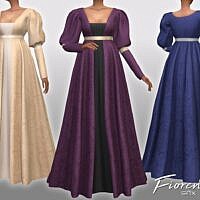 Fiorenza Formal Sims 4 Dress
