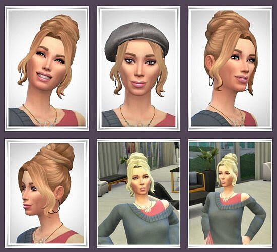Georgia Sims 4 Hair
