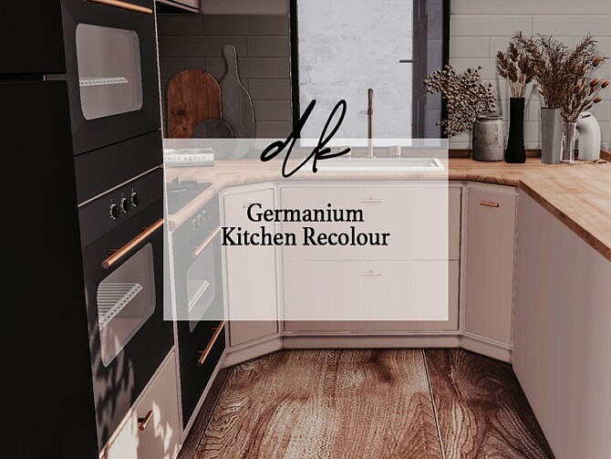 Sims 4 Germanium Kitchen Recolour at DK SIMS