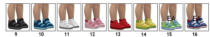 Sims 4 HIGH TOP SNEAKERS TODDLERS at Sims4Sue