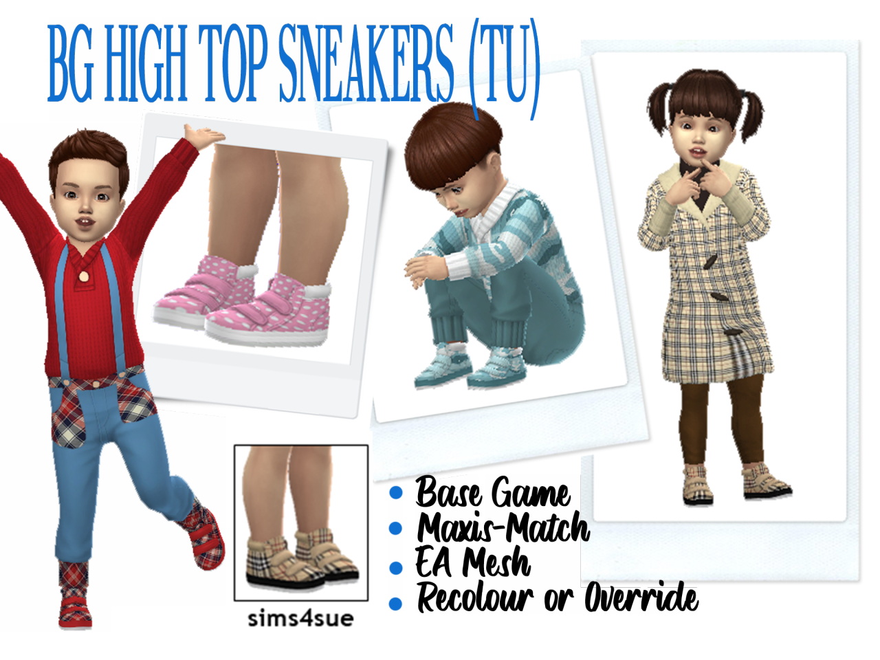 Sims 4 Toddler Sneakers