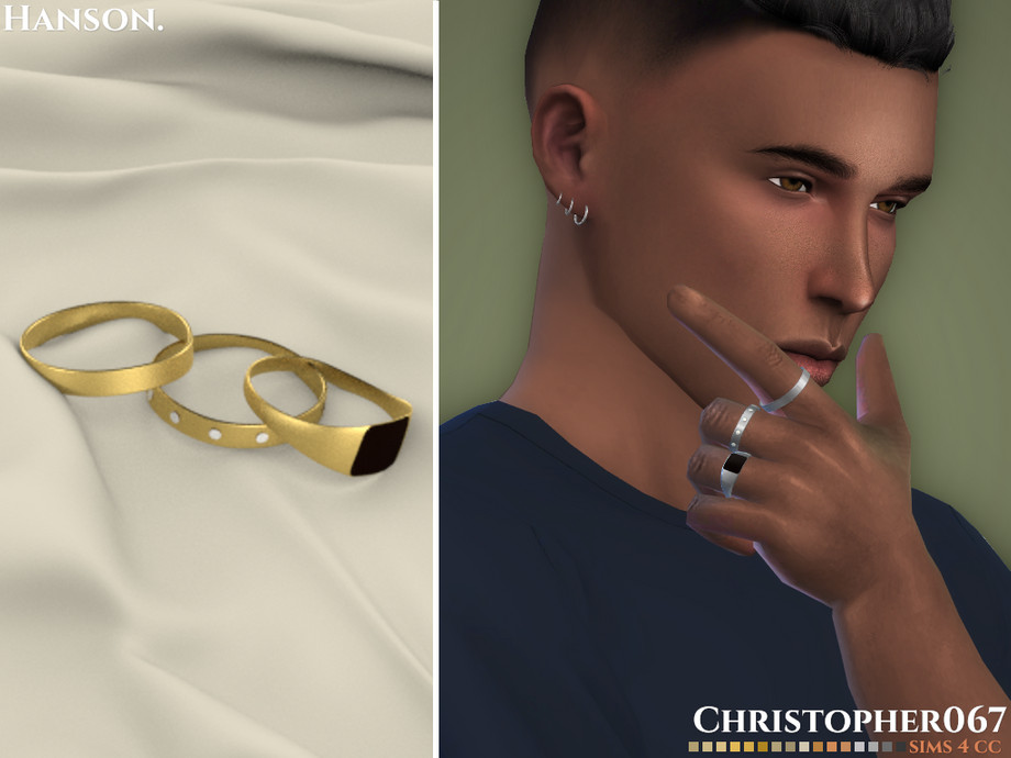 Hanson Rings by Christopher067 at TSR » Sims 4 Updates