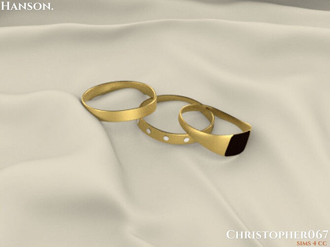 Sims 4 Hanson Rings by Christopher067 at TSR