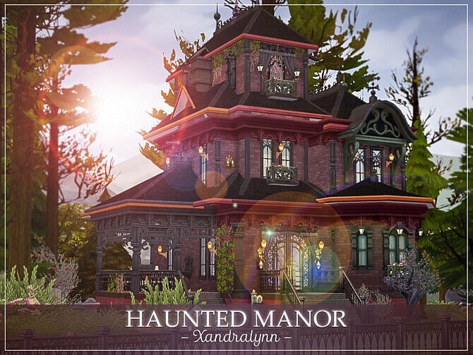 Sims 4 Haunted Manor by Xandralynn at TSR