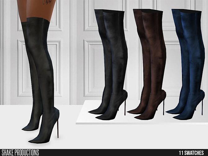 Sims 4 High Heels Boots 625 by ShakeProductions at TSR