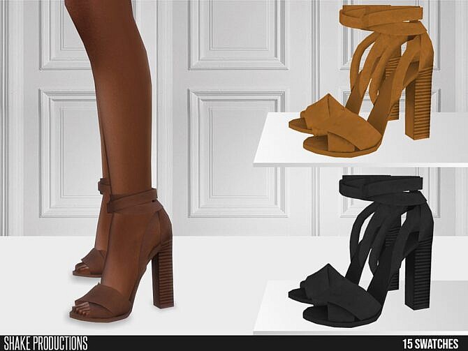 Sims 4 High Heels Sandals 624 by ShakeProductions at TSR