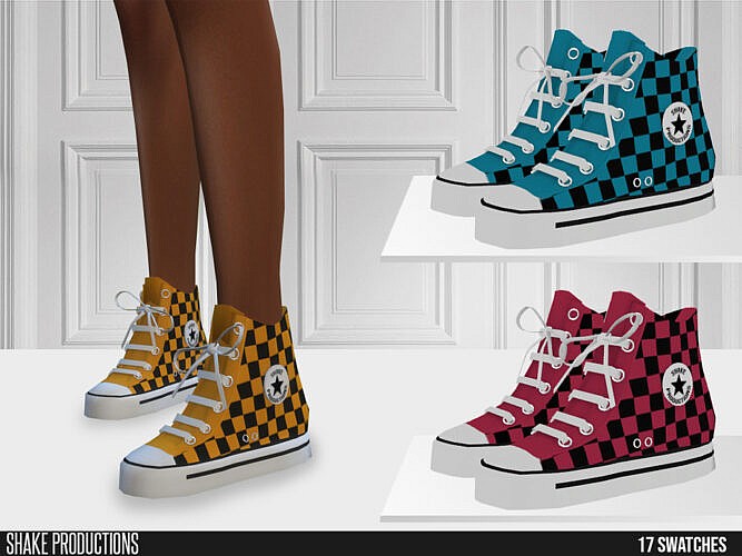 High Top Sims 4 Sneakers 628