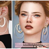 Hope Sims 4 Earrings
