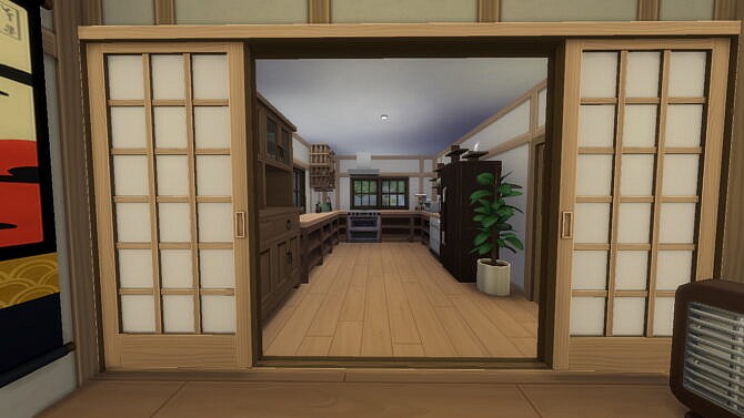 Sims 4 Japanese Kominka House by Dixie Nourmous at Mod The Sims 4