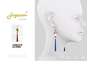 Joseon Sims 4 Earrings