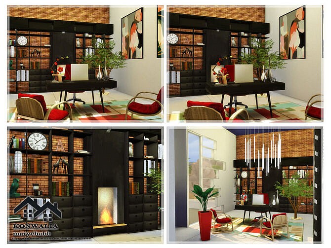 Sims 4 KONWALIA House by marychabb at TSR
