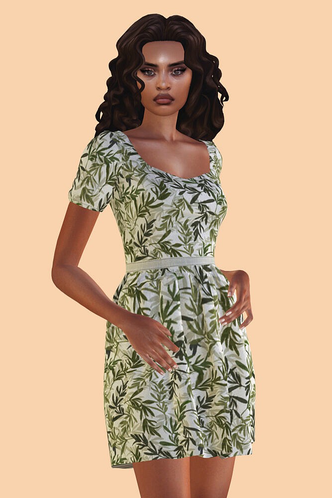 Sims 4 Keira Dress at Astya96