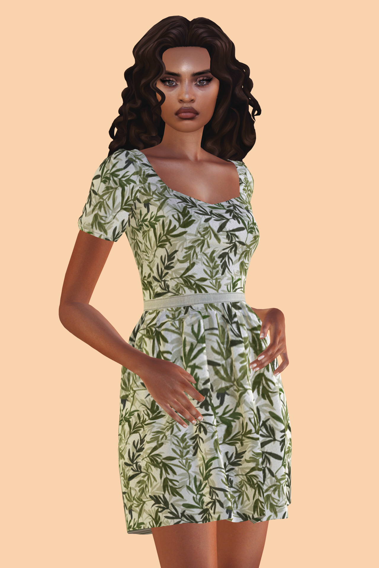 Keira Dress at Astya96 » Sims 4 Updates