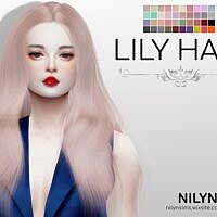 Lily Sims 4 Hair