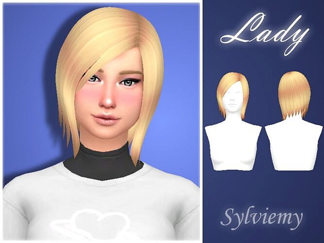 Lady Sims 4 Hairstyle