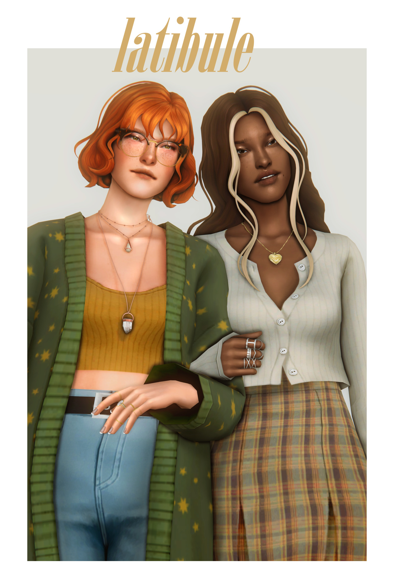 Sims 4 Updates: Clumsyalienn - Clothing, Female Clothing, Hairstyles: Latib...