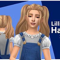 Lillian Hair Sims 4 Set