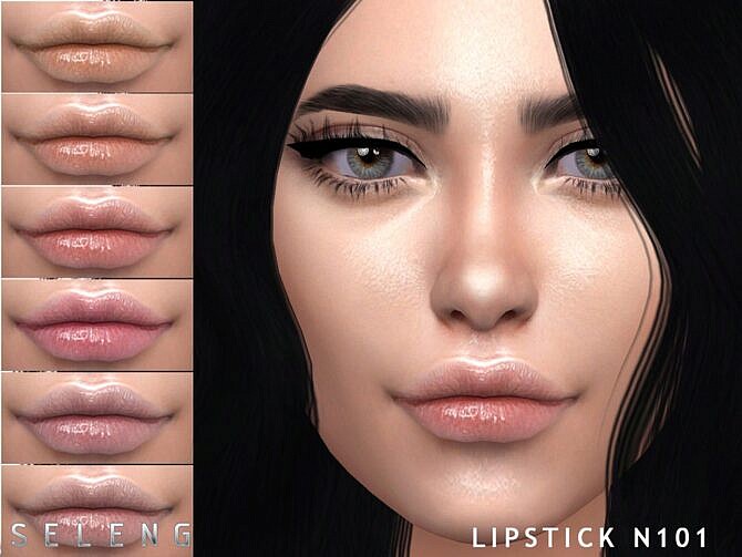 Sims 4 Lipstick N101 by Seleng at TSR