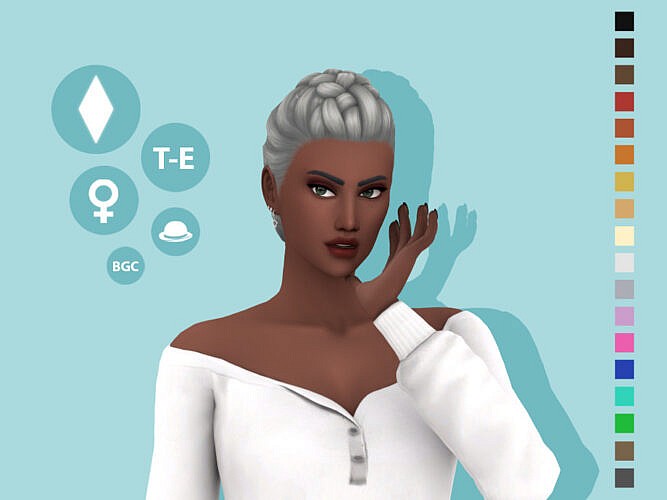 Louise Sims 4 Hairstyle