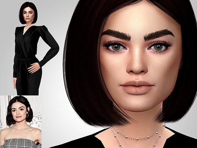 Sims 4 Lucy Hale at MSQ Sims