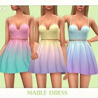 Mable Sims 4 Formal Dress