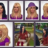 Macie Sims 4 Hair