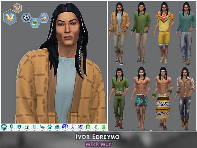 Sims 4 Male Townies for Sulani at MikkiMur
